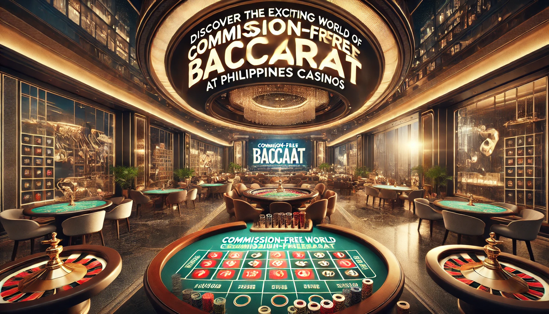 How to Win at Commission-Free Baccarat Games