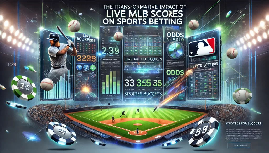 The Transformative Impact of Live MLB Scores on Sports Betting: Strategies for Success