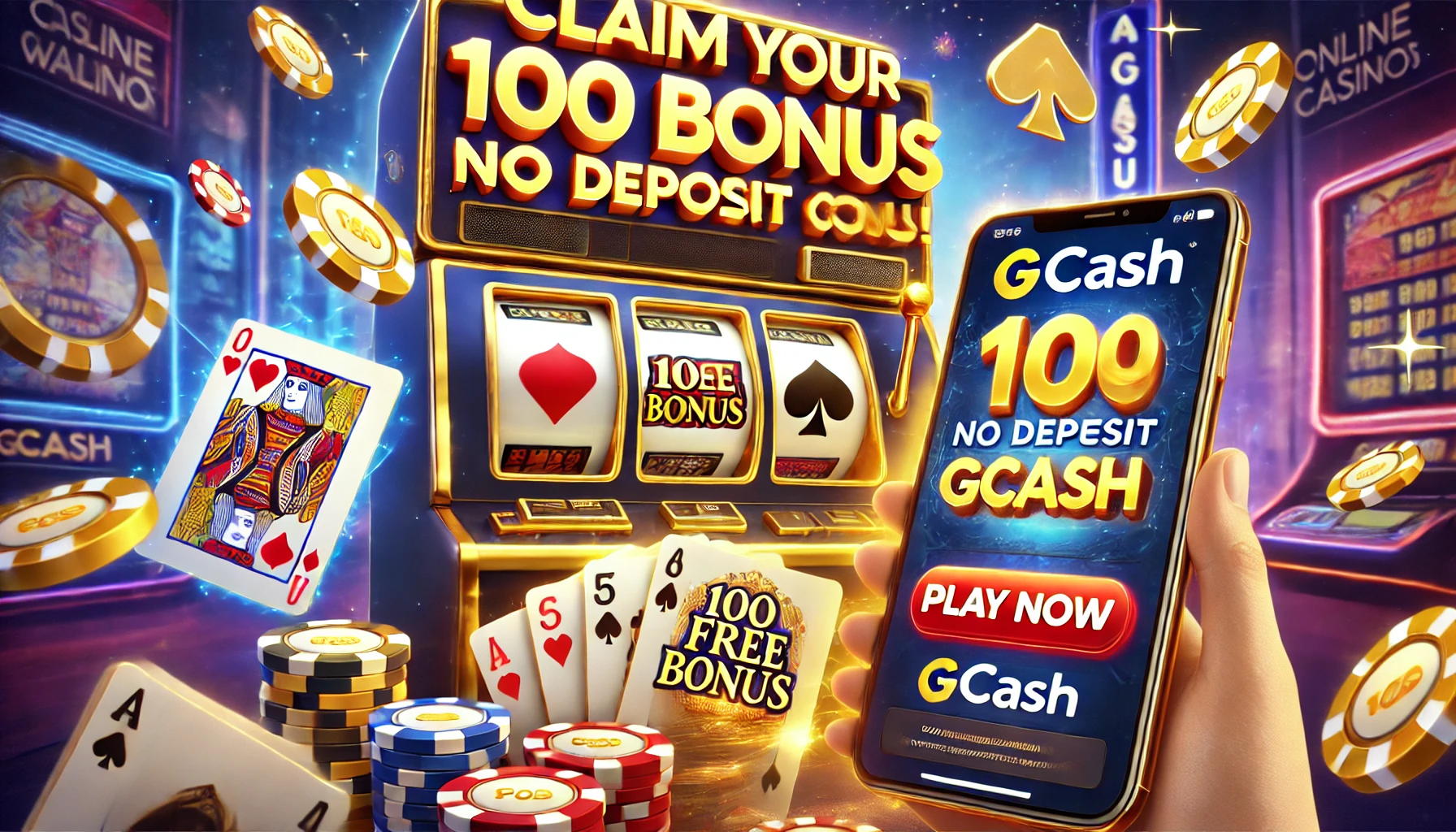 100 Free Bonus Casino No Deposit GCash – Claim Now!